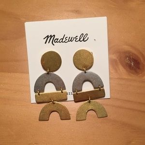 Funky Madewell Geometric Shape Earrings